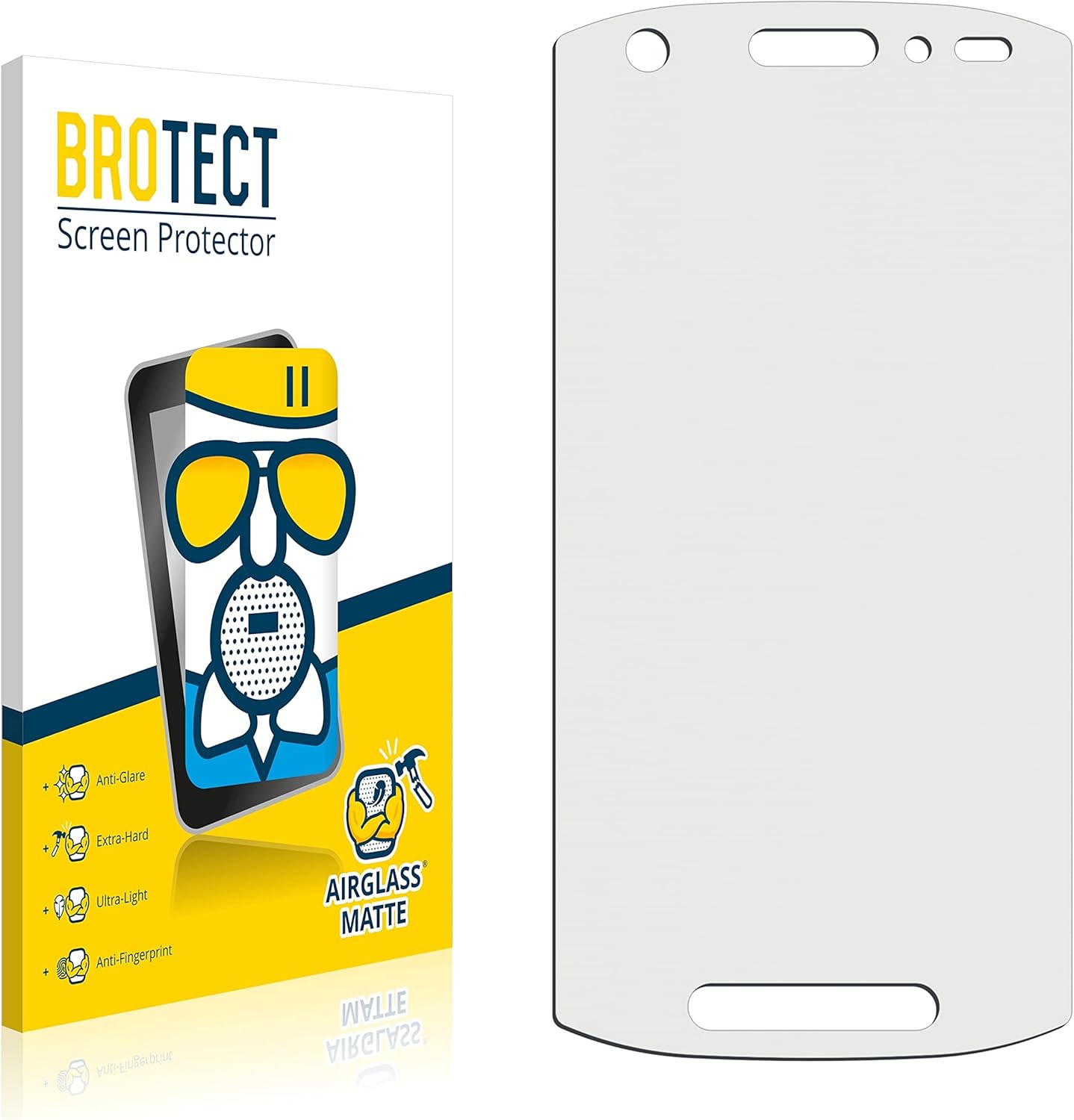 BROTECT. AirGlass Matte Glass Screen Protector for Zebra