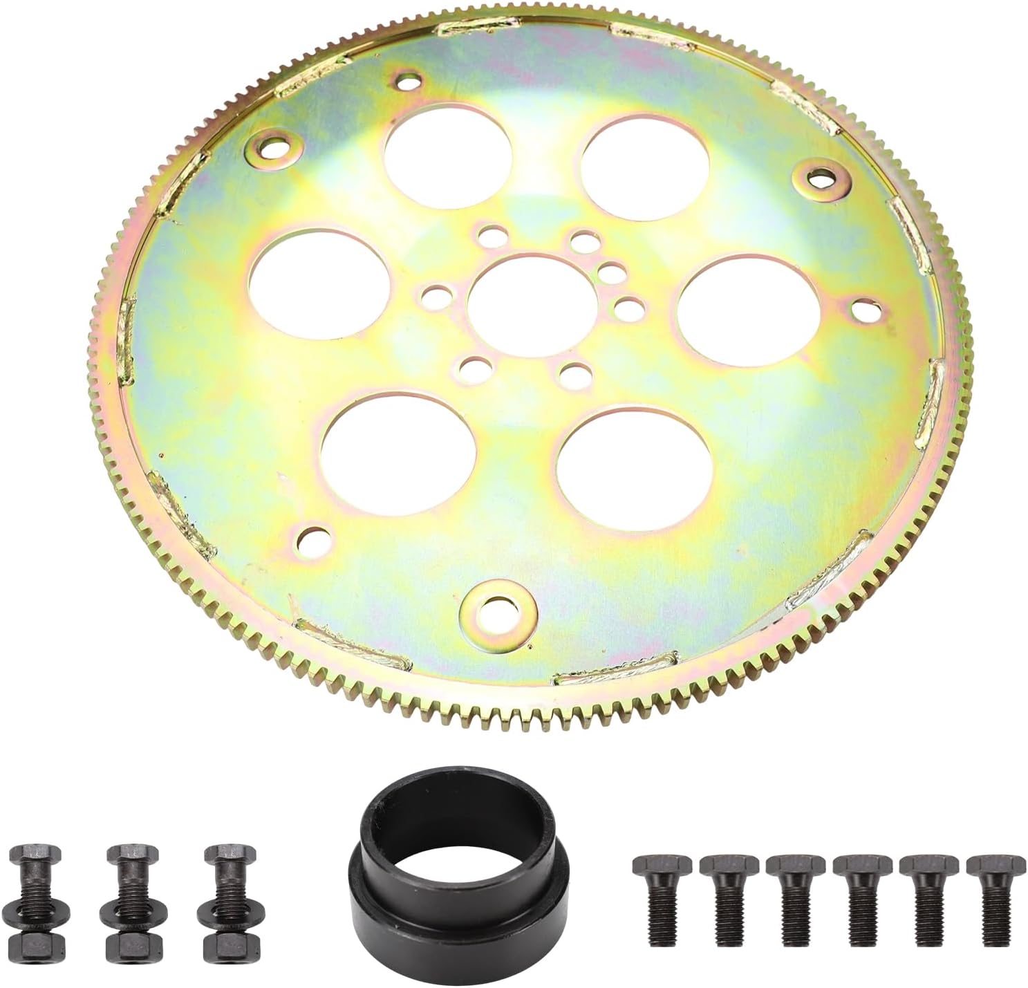 57534610 LS V8 Flexplate Adapter Kit Compatible with GM Gen III LS1 LS2