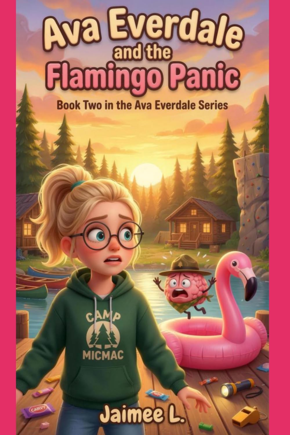 Ava Everdale and the Flamingo Panic: Book Two in the Ava Everdale Series