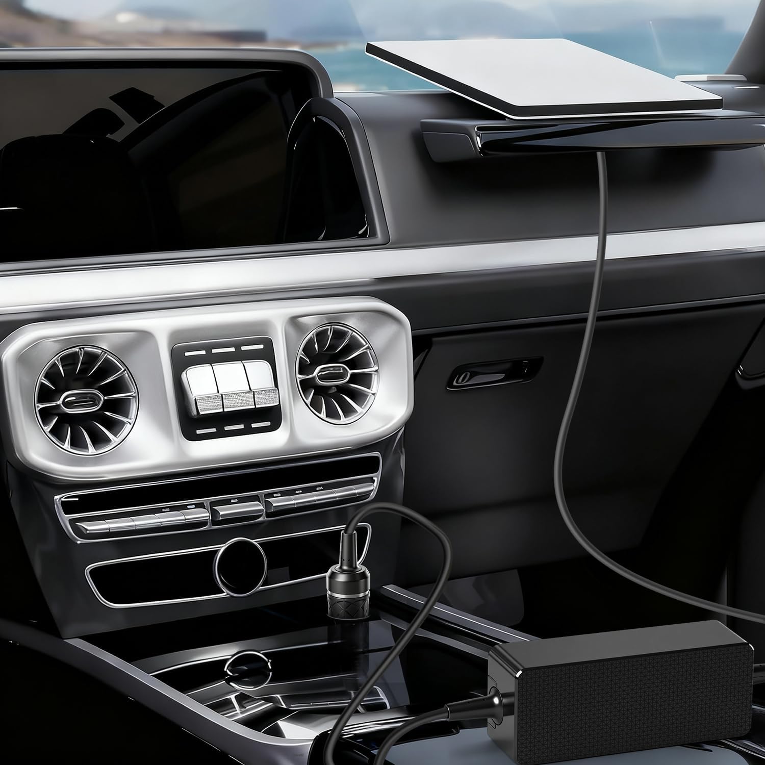 Starlink Mini 12V Adapter DC Step UP Converter 12V-24V(9V-29V) to 30V 2A DC Power Cord for Starlink Mini Power Supply Boost Conversion, IP67 Waterproof, for Car Cigarette Lighter