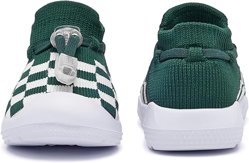 Miniatura 5 de MORENDL Zapatos de calcetín para caminar para bebé, 2 pies pequeños, pantuflas para niños pequeños, niñas y niños, suela suave, antideslizante,