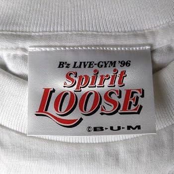 Amazon.co.jp: B'z LIVE-GYM 96 Spirit LOOSE T-Shirt : Toys