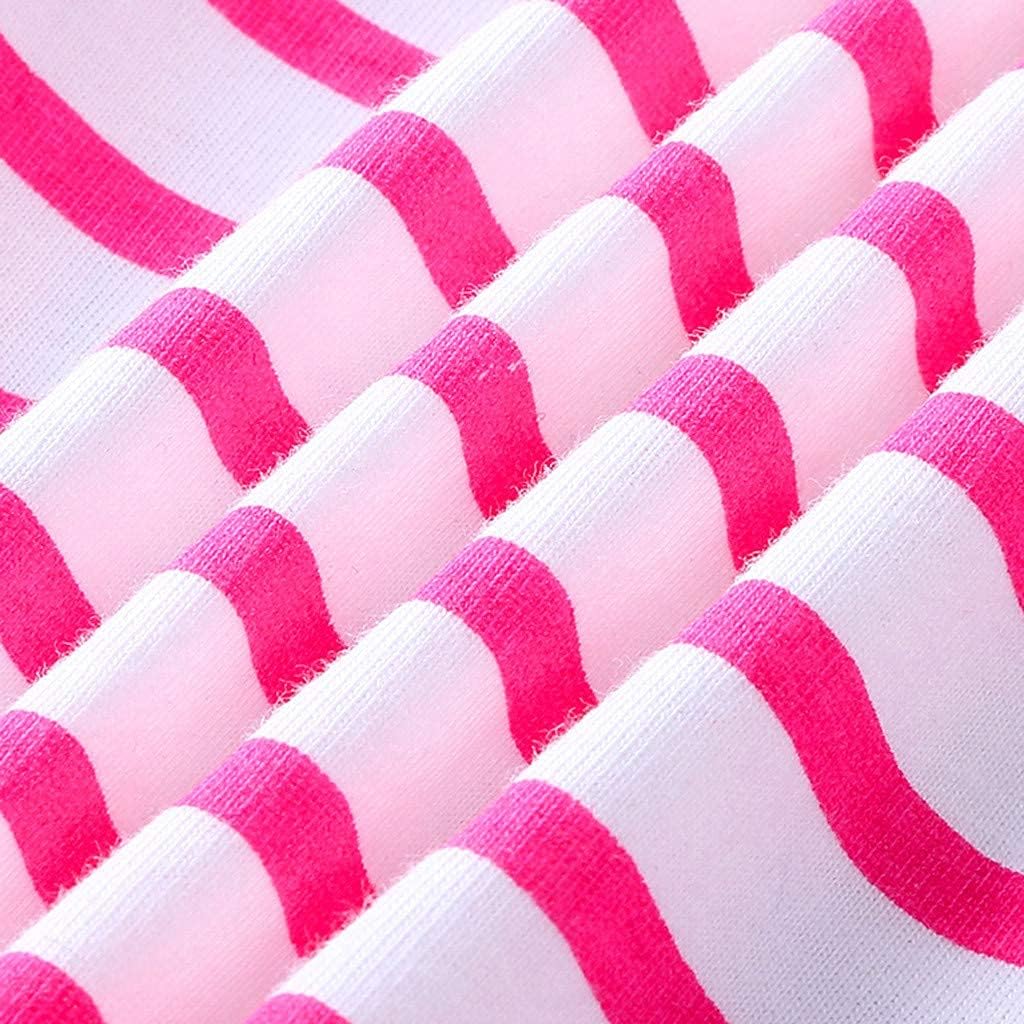 KISSOURBABY Little Girls Soft Summer Cotton Short Sleeve Dresses T-Shirt Casual Cartoon Dress - Image 6