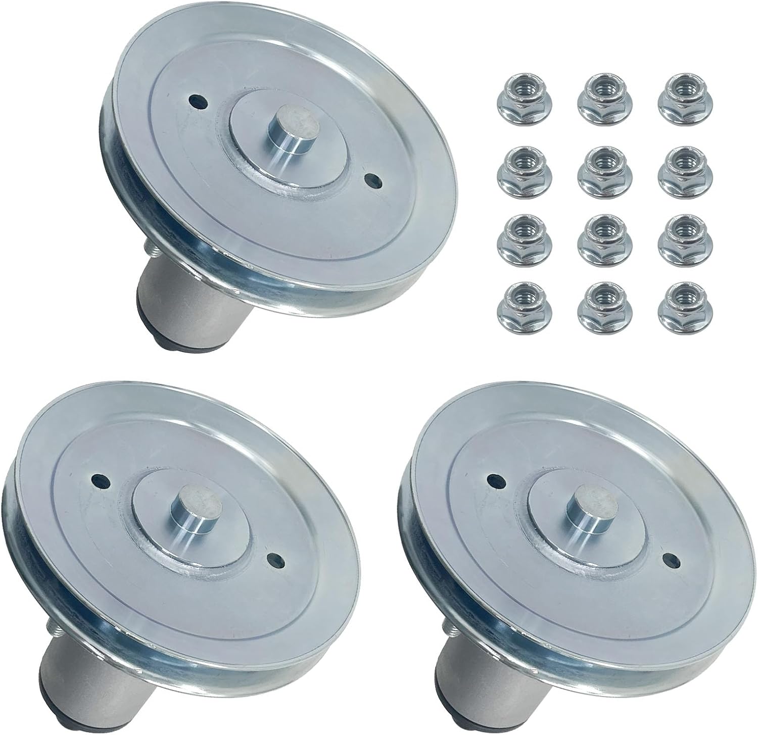 51537200 51528000 Mower Spindle for Ariens Ikon-X 52 Ikon-XD 52 Ikon-XL 52 Lawn Mower Deck Spindle Assembly for Gravely ZTX 52 ZT XL 52 with 52-Inch Decks, 3 Set