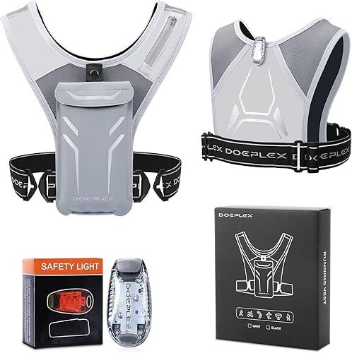 Chaleco para correr con cintura ajustable y materiales inteligentes. Patente original de EE. UU., diseño de EE. UU., enviado a Estados Unidos