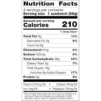 Smucker's Uncrustables Peanut Butter & Mixed Berry Spread Sandwiches, Gift Set, 7.2 oz, 4 count each Pack of 12 (total 48 pieces)