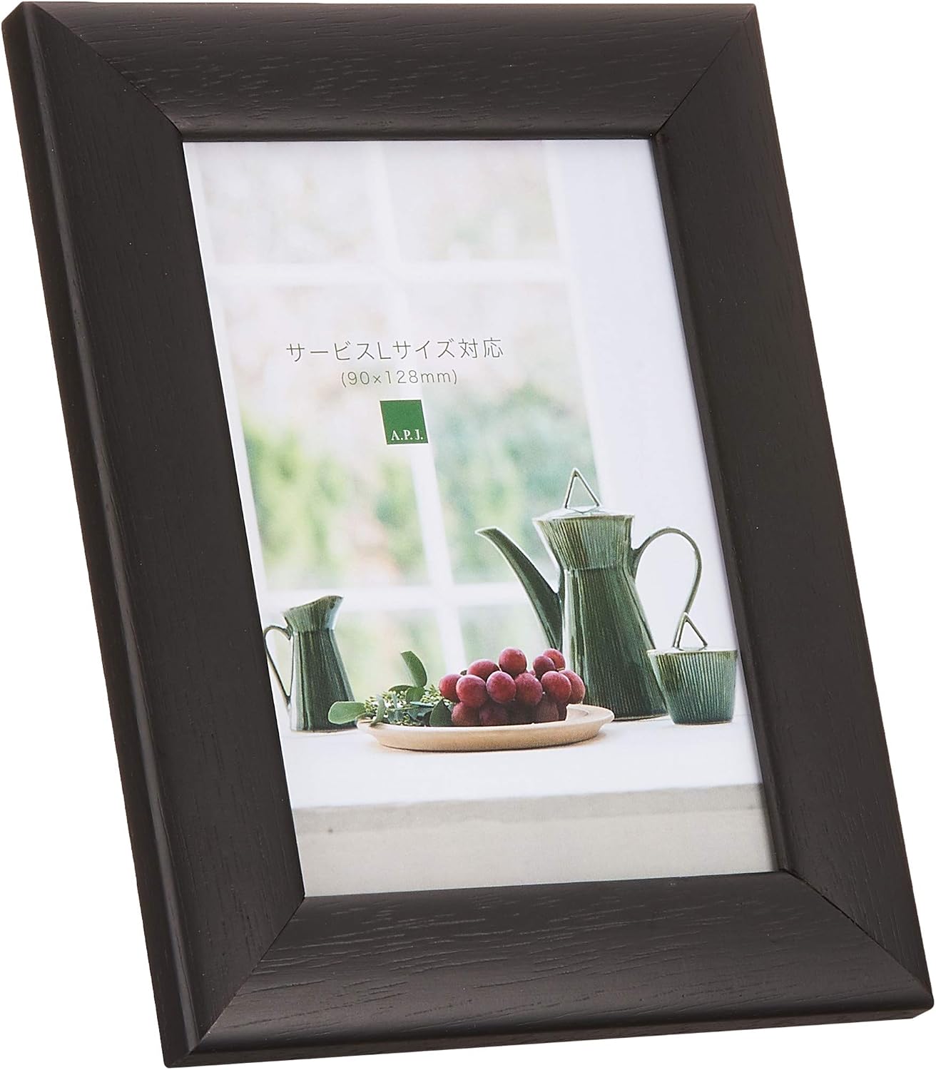 A.P.J. 709392 Photo Frame, Stain Frame, Red, Cabin