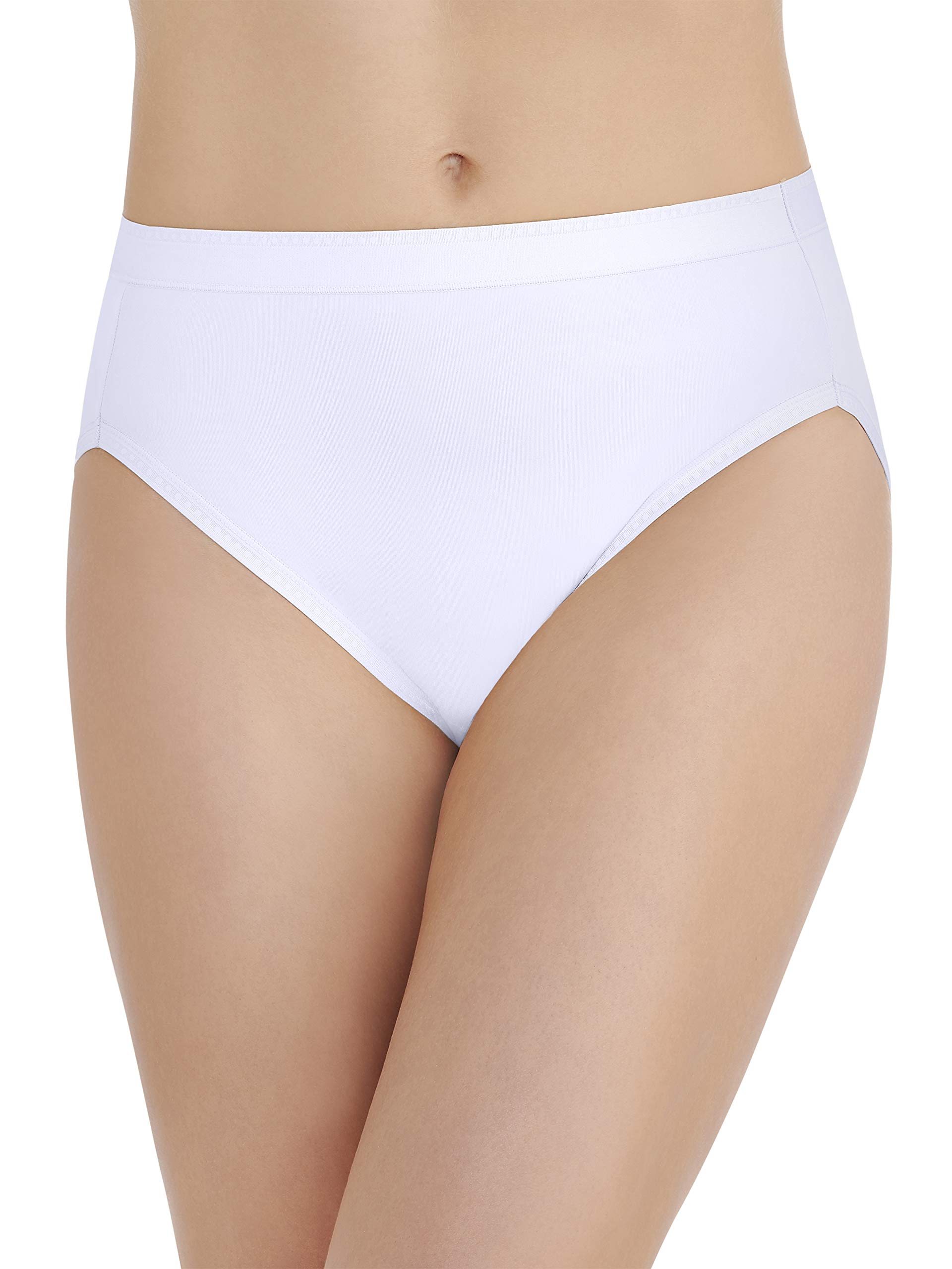 Vanity FairWomen's Comfort Collection Hi Cut Panty 13164 Briefs (pack of 1)