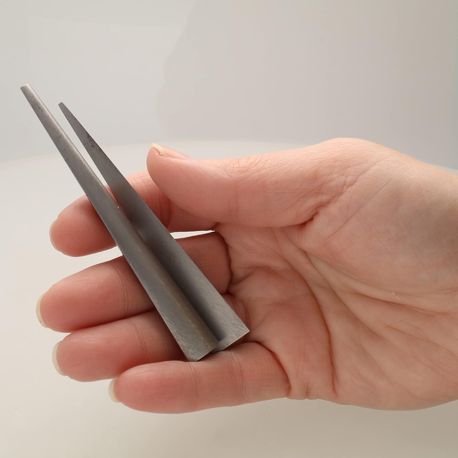The Beadsmith Mini Mandrel Set - 7 Piece Kit: Oval, Square, Drop, Rectangle, Triangle, Heart & Star - Metal Jewelry Forming Tool - Consistent Shapes Every Time - Plastic Storage Case Included