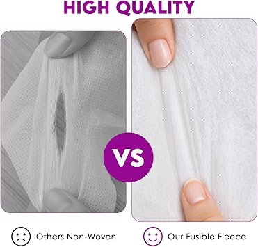 KOVIEDE Fusible Fleece Interfacing, 12.2 x 10 Yards Heavyweight