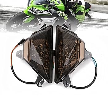 ③ Amazon.com: Topteng Motorcycle Front LED Turn Signal Light