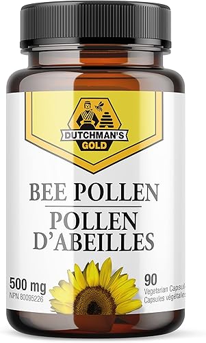 Dutchman's Gold Pure Bee Polen Cápsulas 500 mg - 90 caps