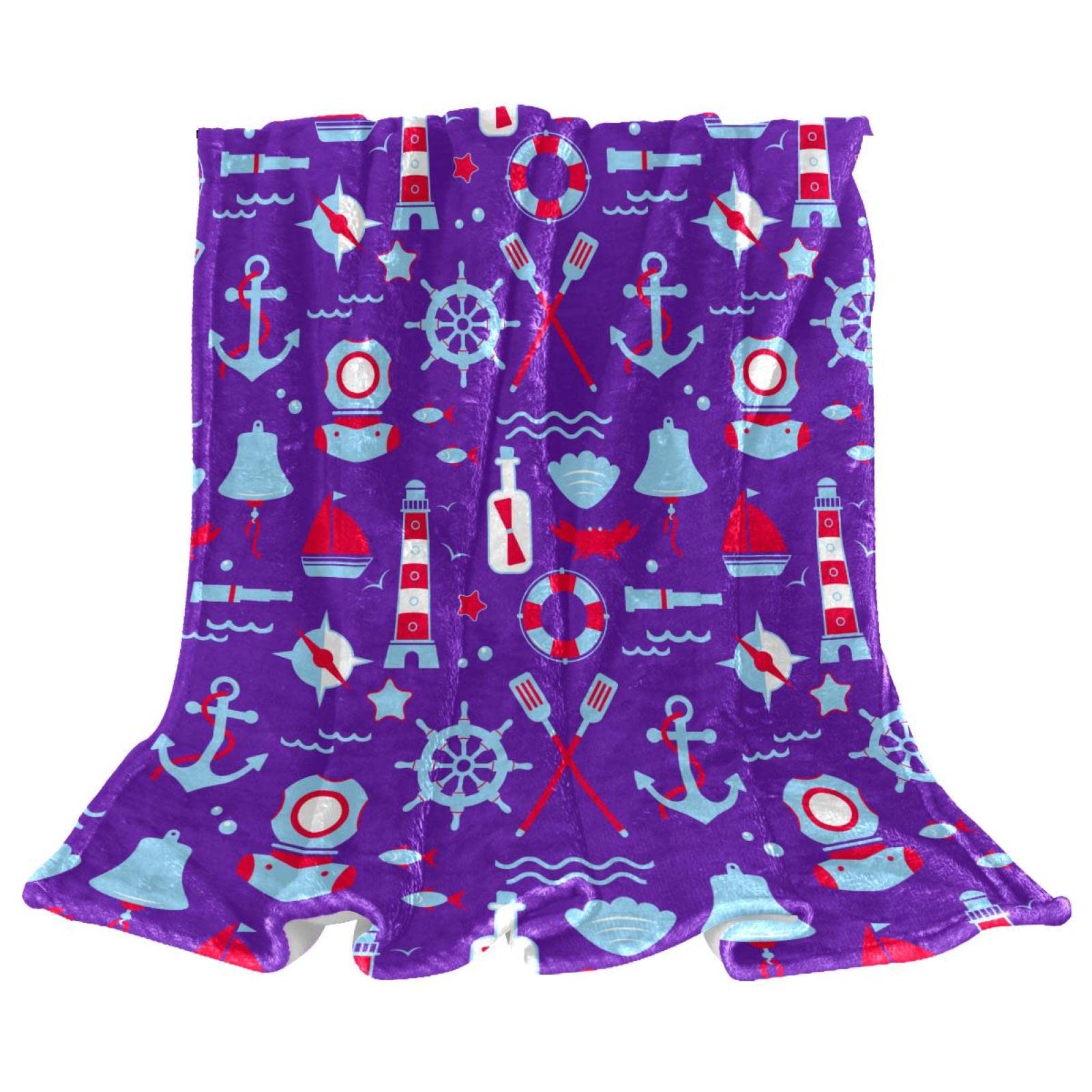 Plaid canapé violet et jeté de lit pour vos soirées cocooning