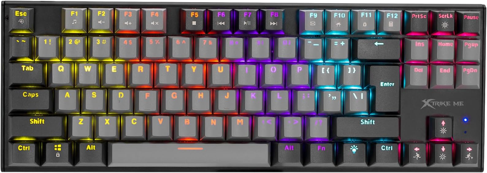 XTRIKE ME GK-989 A WIRED KEYBOARD TKL MECHANICAL GMING KEYBOARD