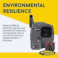 Vista 4 de Spectra Precision LL300N-2 Kit láser giratorio autonivelante con trípode, GR152 Professional - Caja del sistema - Varilla de grado (pulgadas)