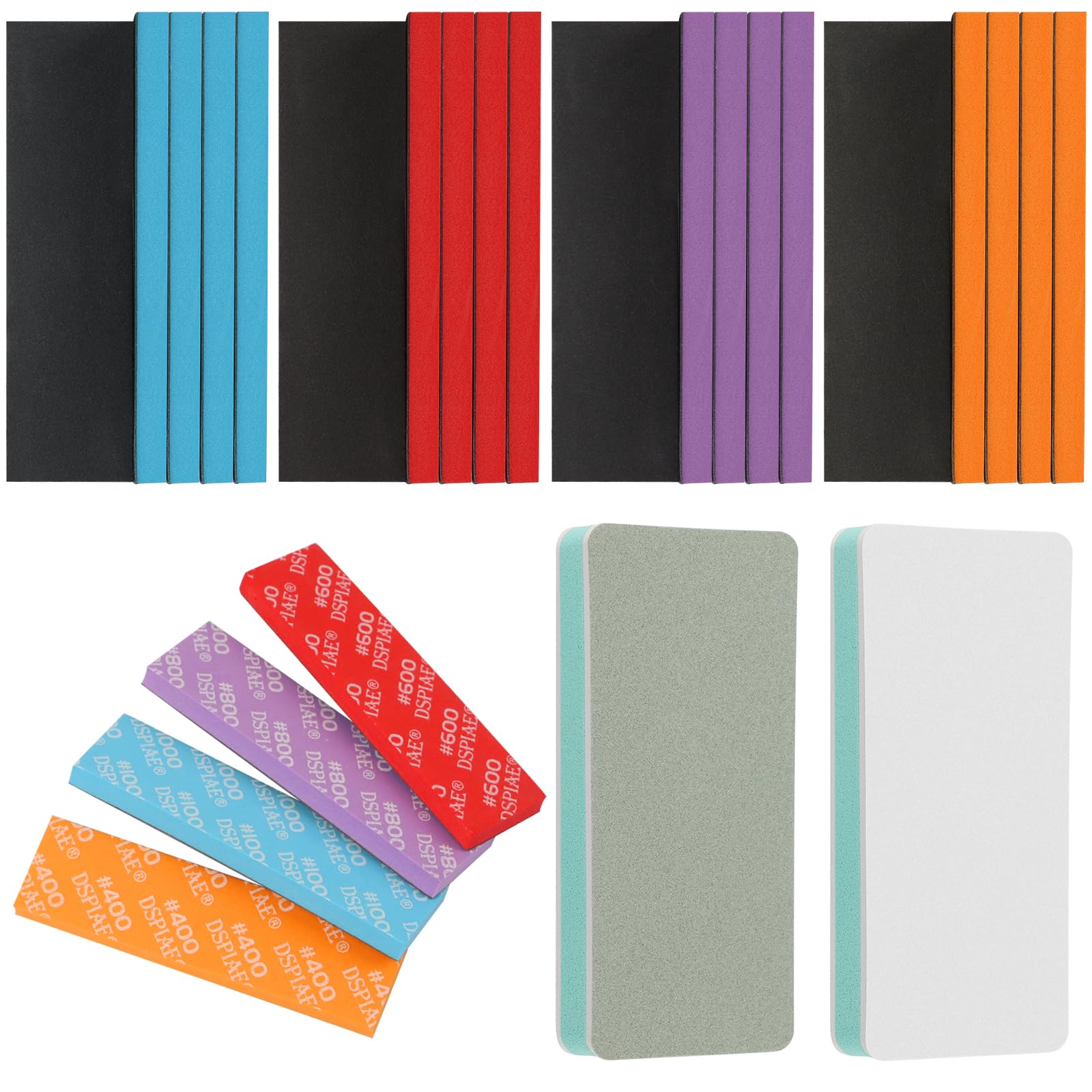 FINGOOO スポンジやすり プラモデル用 22点セット 研磨材 耐水 サンディング ゲート処理 表面処理 模型 ガンプラ用 曲面の表面処理に