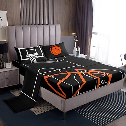 Miniatura 96 de Castle Fairy Juego de sábanas con temática de Halloween, tamaño Queen, juego de ropa de cama con estampado de animales de murciélagos negros