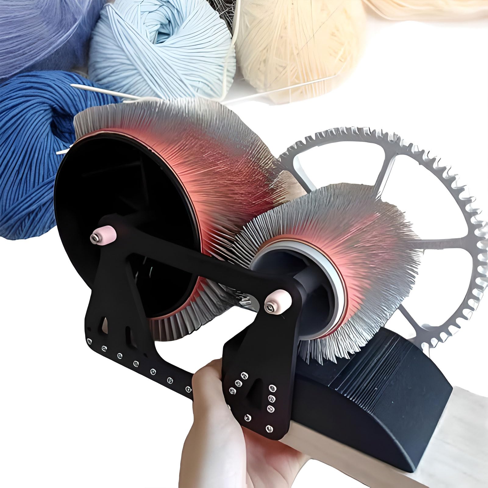 Machine à carder manuelle en laine pour créer des animaux en feutre