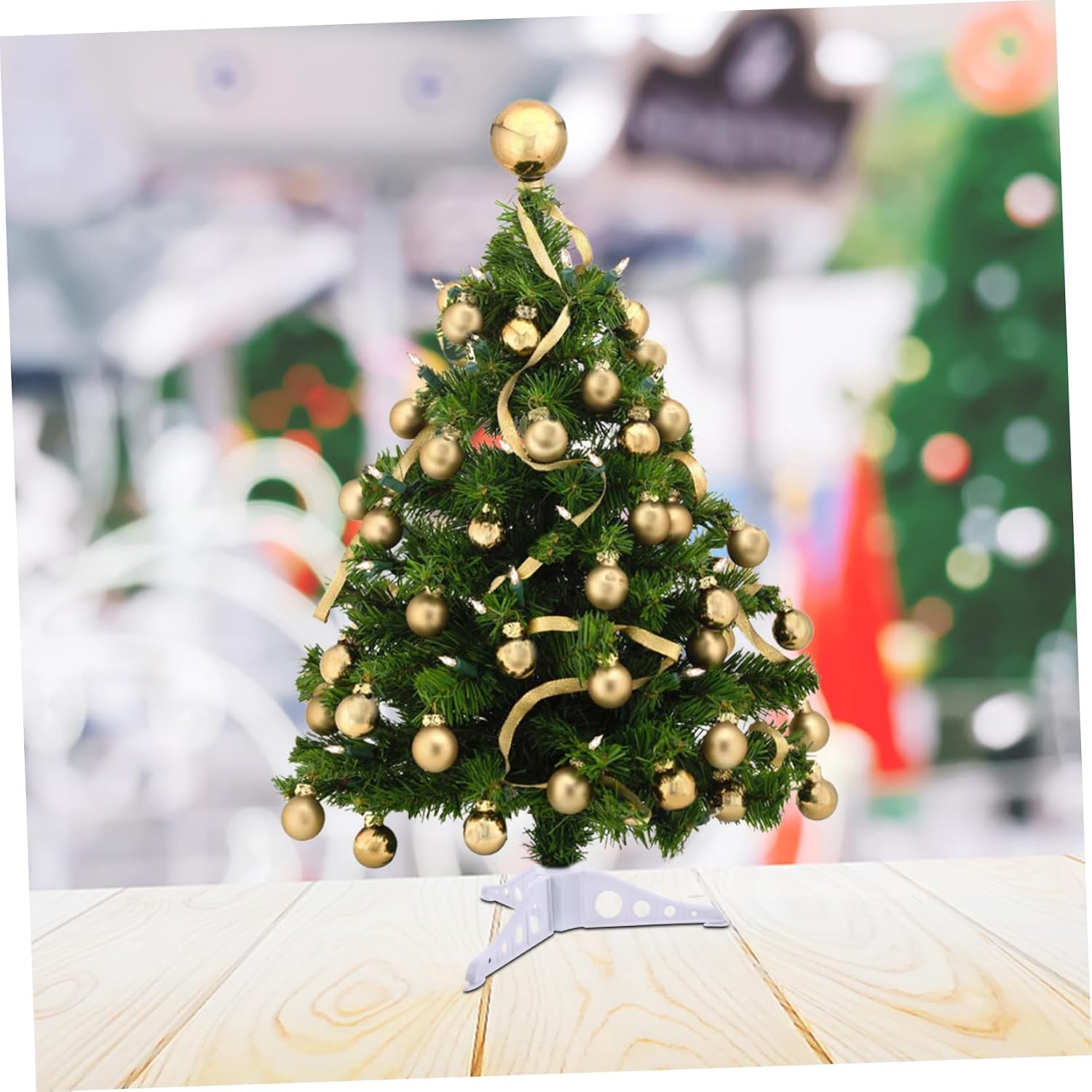 Unomor Xmas Tree Stand Holder Detachable Design Easy Assembly Christmas Tree Base Rack Versatile for Various Pole Items