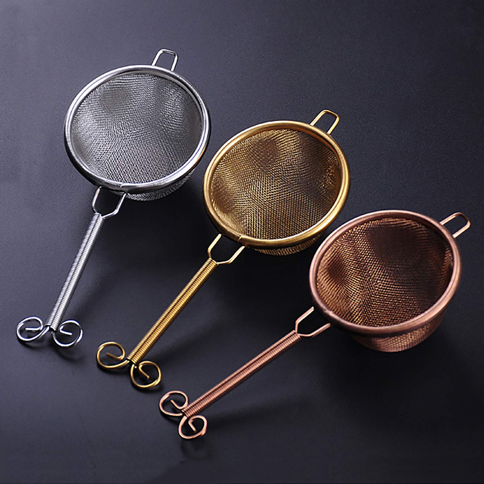 Telescopic Handle Tea Infuser YUNYU Telescopic Tea Strainer Spoon ...