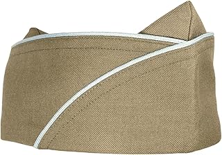 WW2 US Garrison Cap Vintage Cotton Overseas Cap Paratrooper Hat Replica WWII Airborne Items