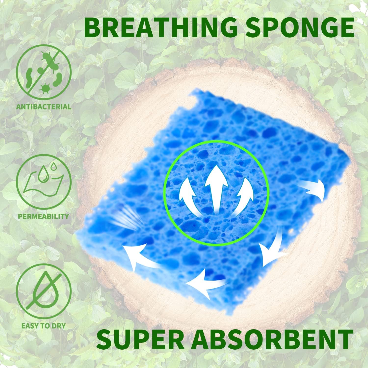 30Pcs 2.36" x 2.36" Replacement Welding Soldering Iron Tip Cleaning Sponge Solder Tip Cleaning Sponge Blue