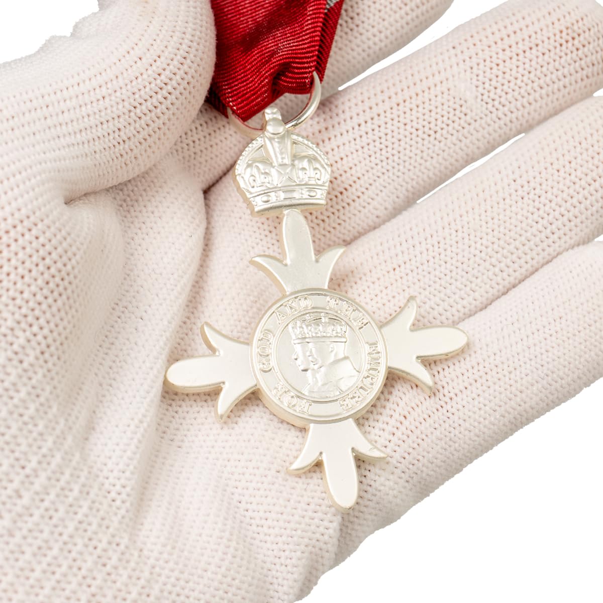 Replik Civilian MBE - Orden des britischen Empire Medaille - 1936 bis heute, Polyester