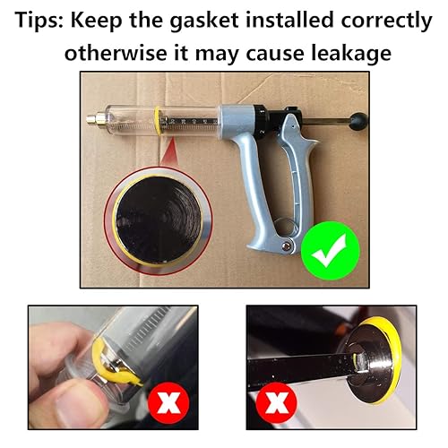 Miniatura 4 de Crossing Máquina de llenado de cartuchos de actualización de 1.7 fl oz de capacidad, pistola de llenado de carro de calefacción semiautomática de