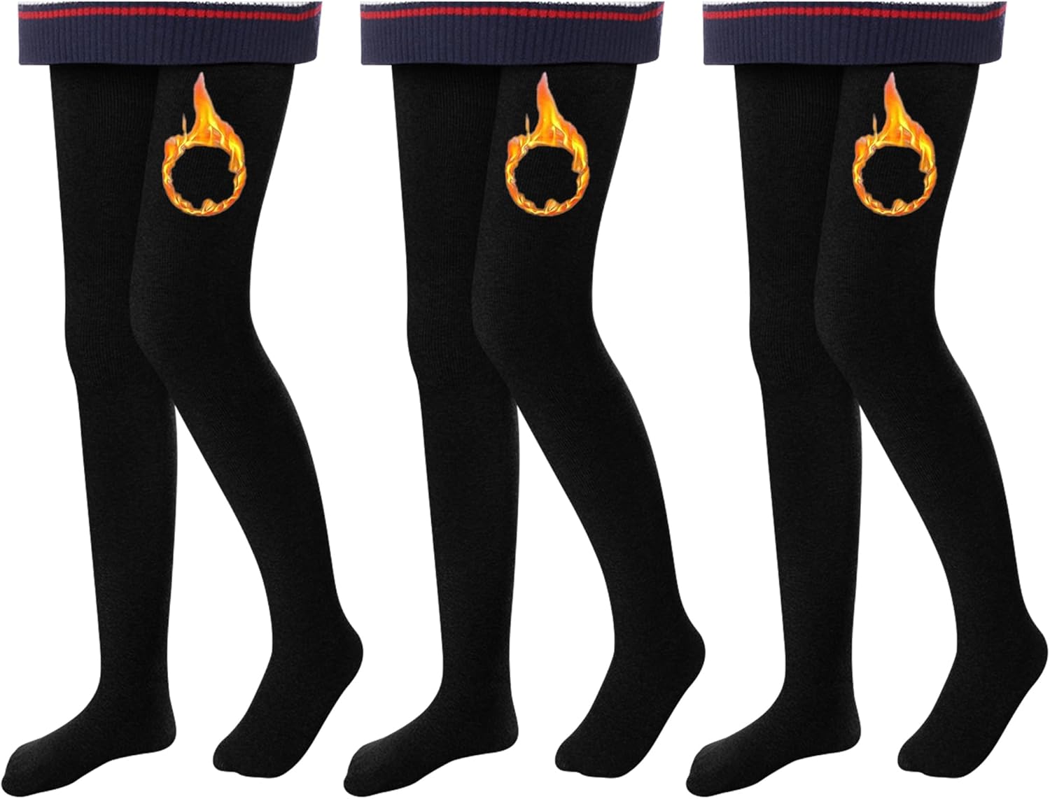 AMIYOYO Thermische panty voor meisjes, gevoerde leggings voor kinderen AMIYOYO Thermische panty voor meisjes, gevoerde leggings voor kinderen