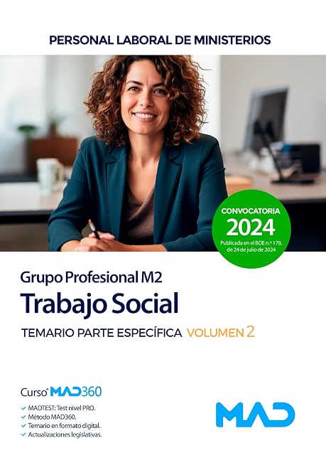 Portada de Trabajo social .Temario par