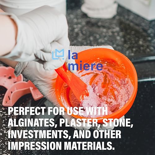 Miniatura 4 de 4 espátulas de mango autoclavables de 7.5 pulgadas, espátula recta dental, mezclador de alginador dental, espátula mezcladora de alginato, espátula