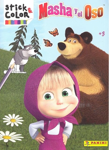 Portada de Stick & color masa y el oso