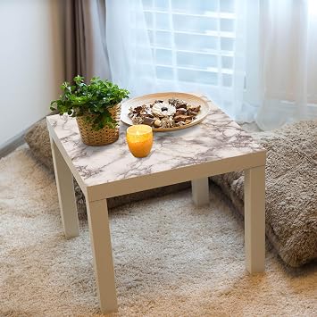 Decoroom 17.71x118 Marble Contact Paper for Countertops Glossy Peel and Stick Granite and 17.71 X 118 Peel and Stick Wood Grain Contact Paper