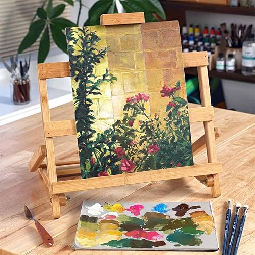 Miniatura 4 de Creative Mark Paneles de lona de algodón, paquete de 12 unidades, 9 x 12 pulgadas, calidad profesional, acrílico imprimado, para pintar, acrílicos,