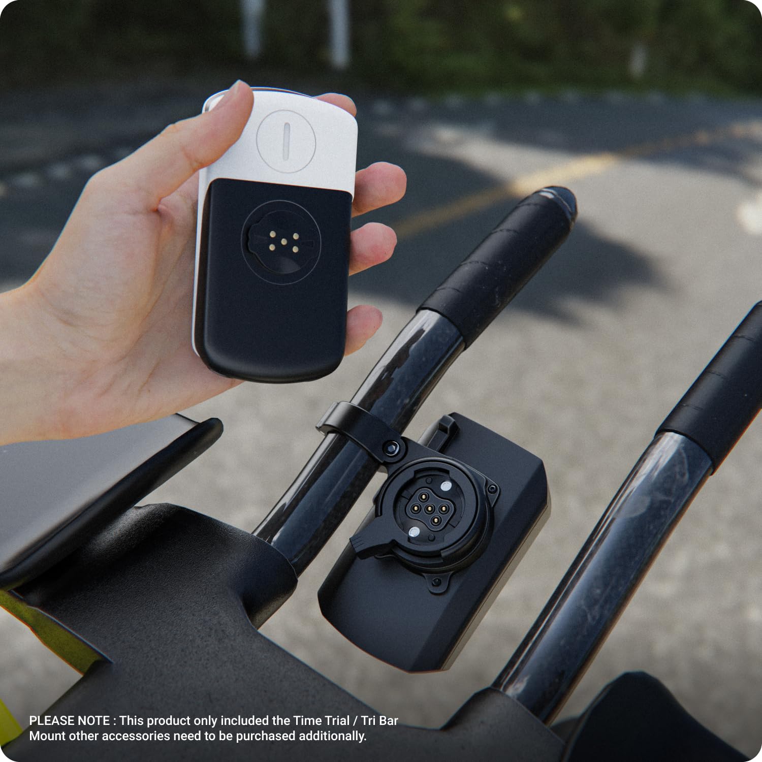 TUSITA Time TrialTri Support de Guidon Compatible avec Garmin Edge GPS Ordinateur de Vélo