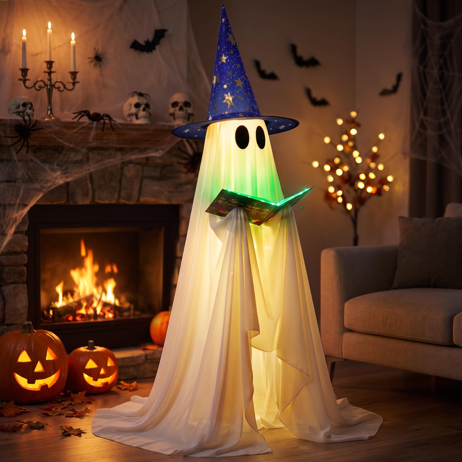 Nsoyos Halloween Ghost Decoration