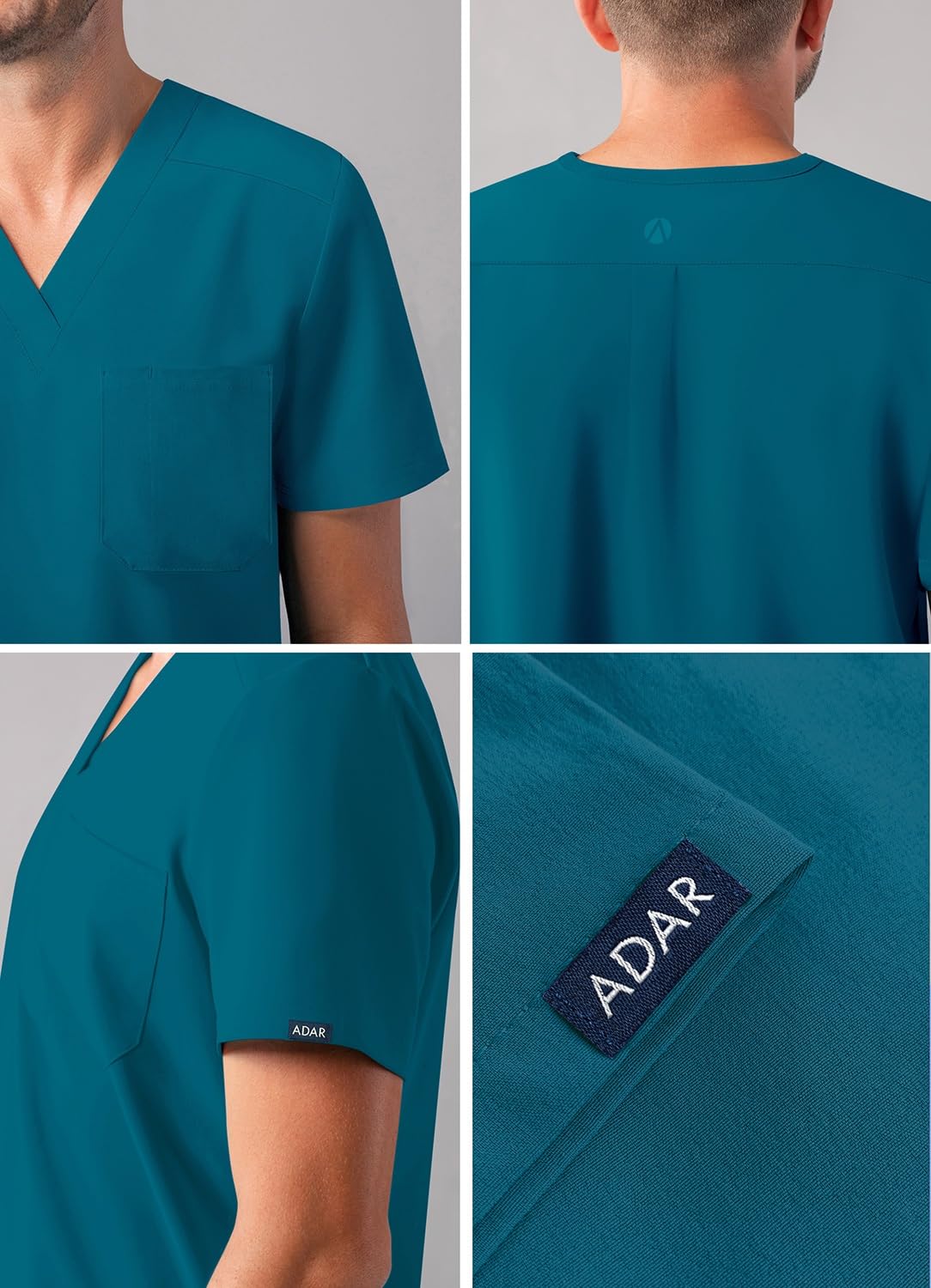 ADAR Medical Uniforms Koszula operacyjna Mężczyźni A6006cbb