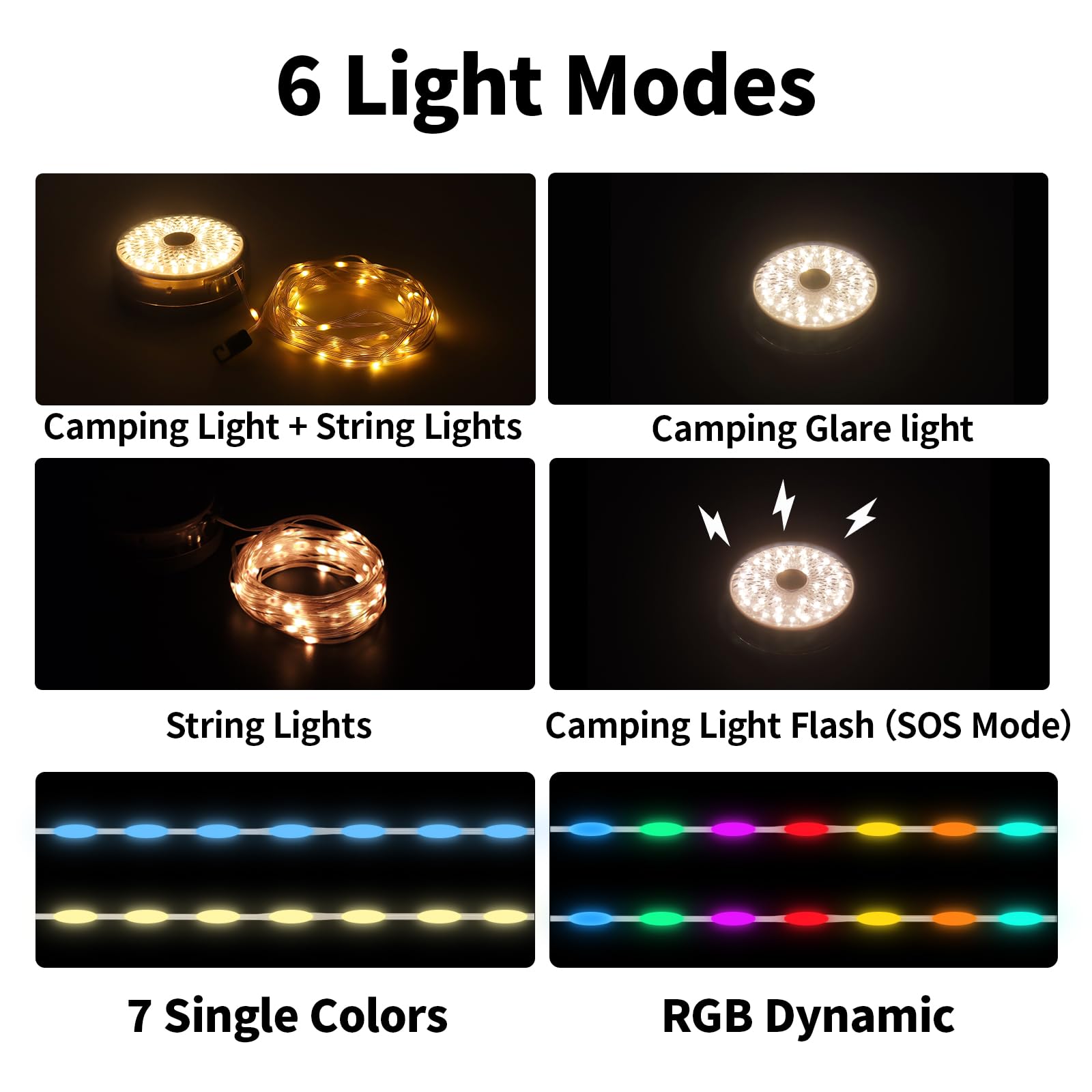 Phylosal Camping String Lights - Image 2