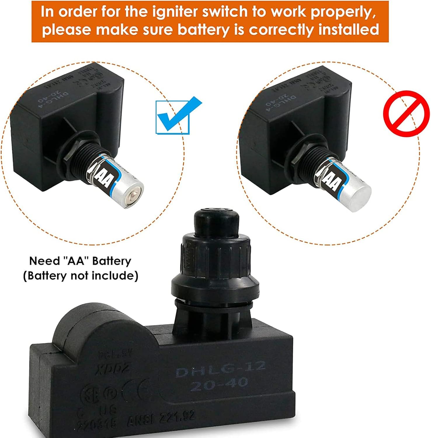 Gas Grill Spark Generator Kit with Push Button Nigeria Ubuy