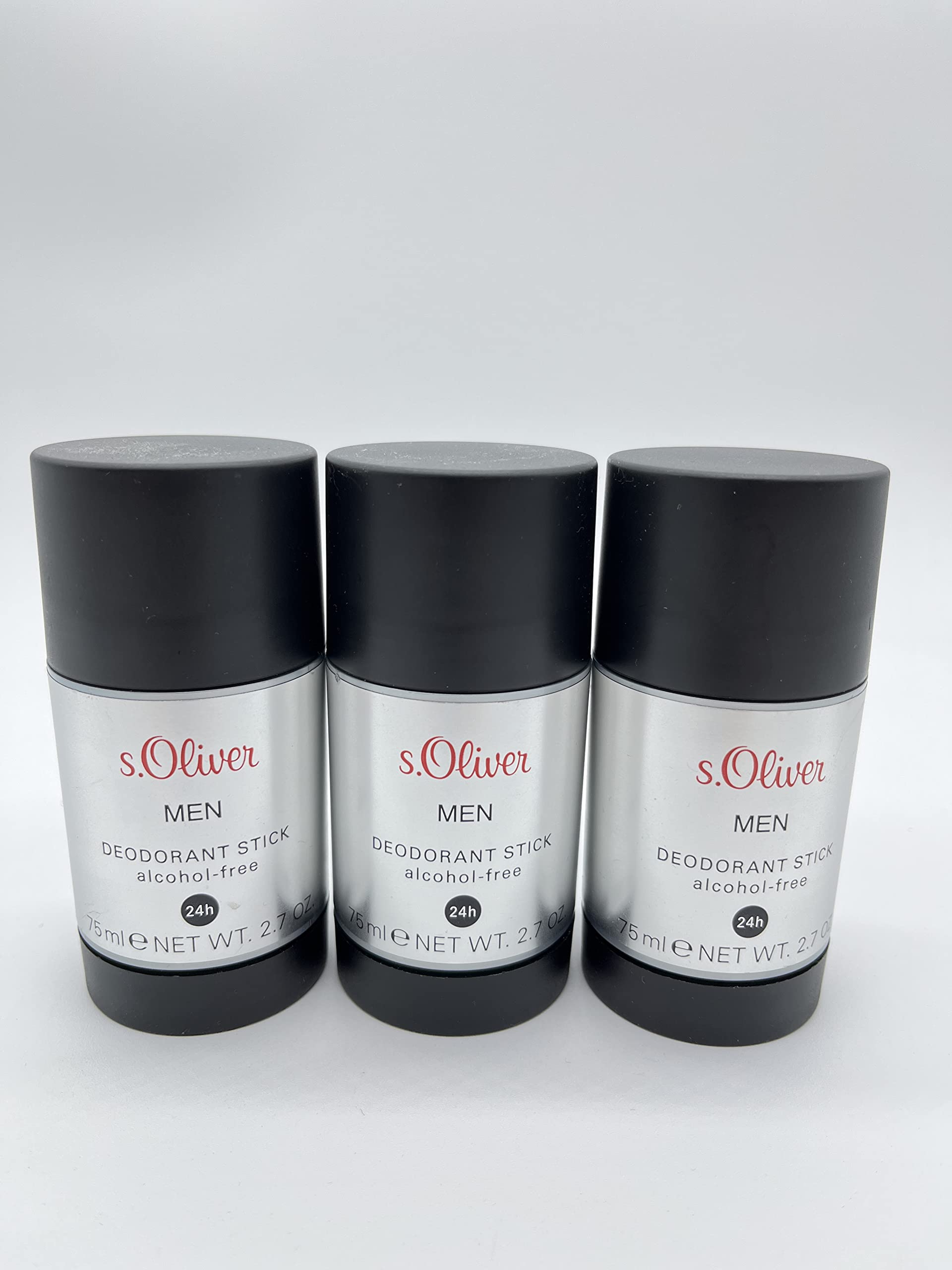 s.Oliver MEN deodorante Stick 3 x 75 ml / 225 ml