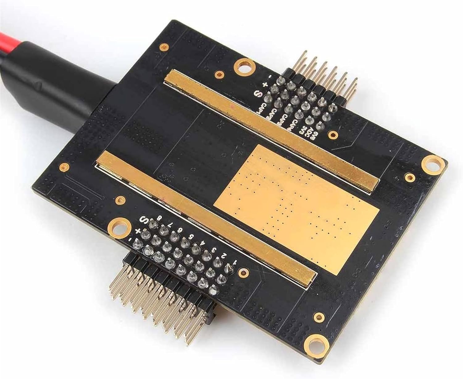 Angled view of HOLYBRO PM07 Power Module showing component layout
