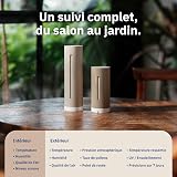 Netatmo Station Météo ORIGINAL 2e génération | Intérieur & Extérieur | Température, Humidité, Qualité de l'air, UV, Pollens, Prévisions météo | Compatible Apple, Alexa, Google - Sable - NWS-S-EC - 2