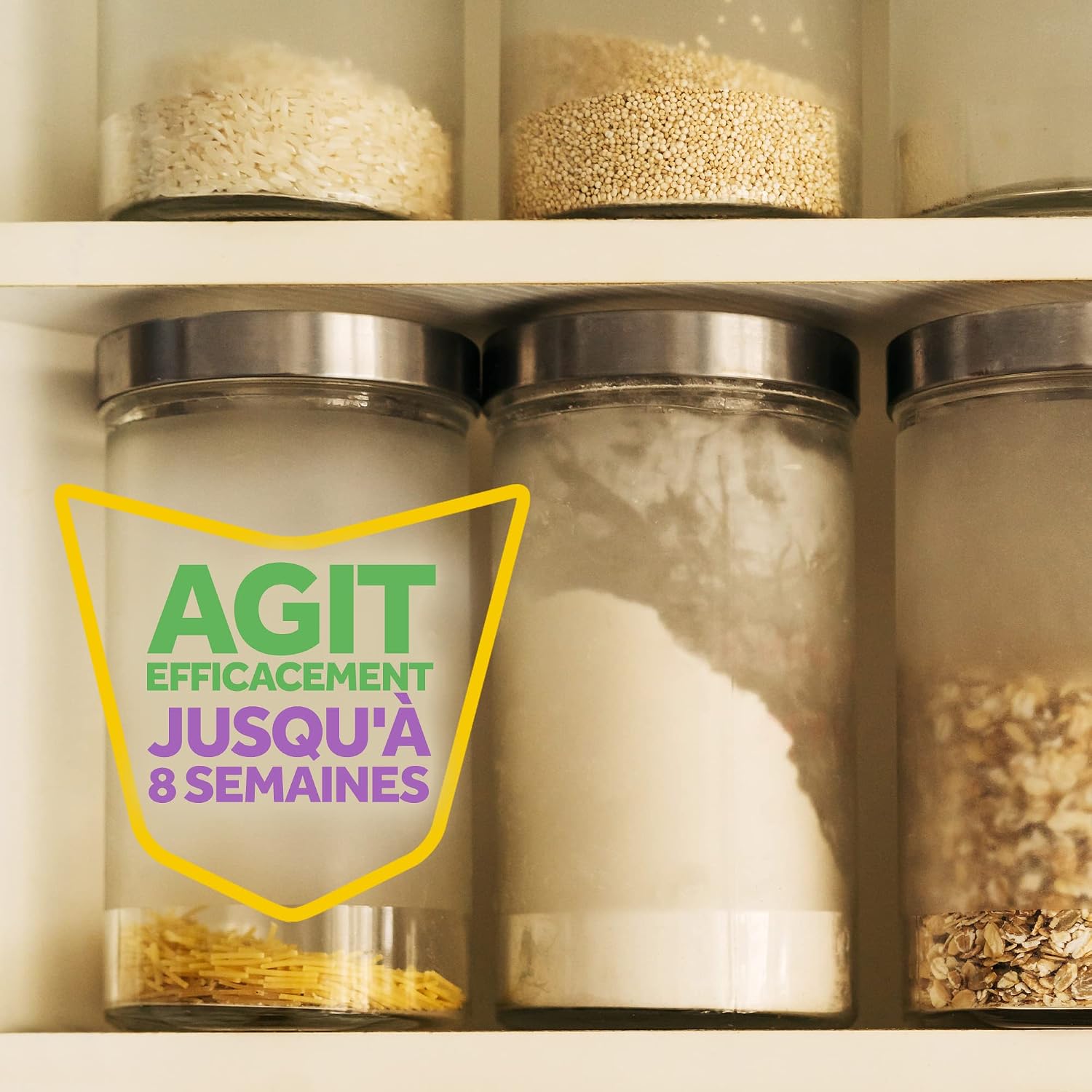 Raid Essentials – Pièges Contre Les Mites Alimentaires – sans Insecticide, sans Parfum – Protège Efficacement Votre Cuisine – 6 Pièges — vue 6