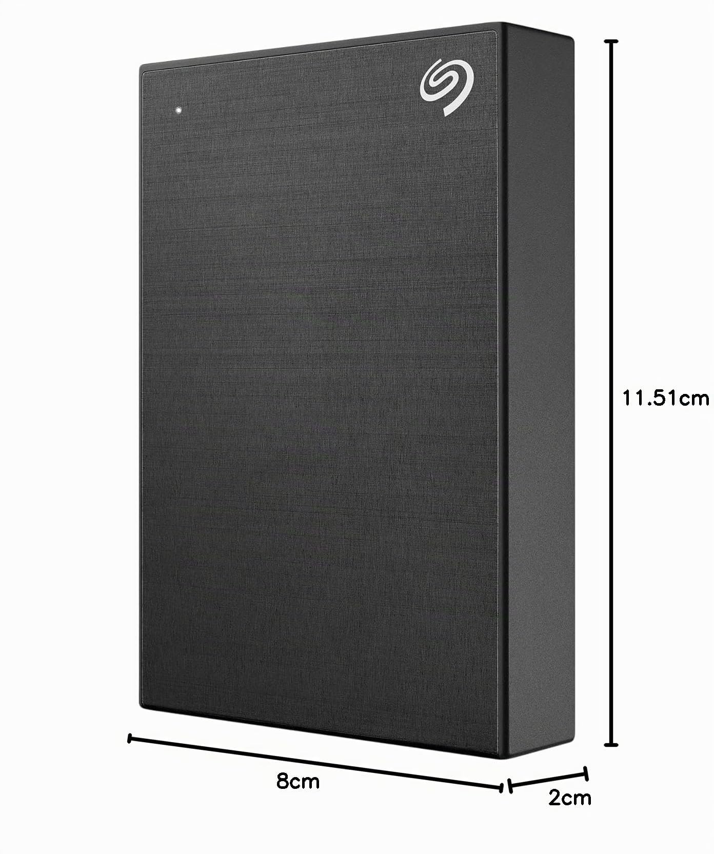 Seagate One Touch, 4 TB, disco rigido esterno portatile, crittografia hardware attivata mediante password, PC, notebook e Mac, USB 3.0, Nero, con 2 anni di Rescue Services (STKZ4000400)