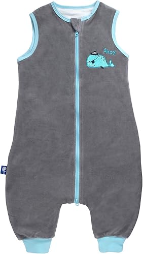 Miniatura 2 de Sincere Saco de dormir para bebé, primavera, otoño, cálido, saco de dormir para caminar con piernas, mantas de pijama, 6 meses a 4 años