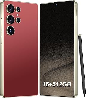 Ultra Unlocked Smartphone,16+512GB Unlocked Phone,Snapdragon 8 Gen3 (Wine Red)