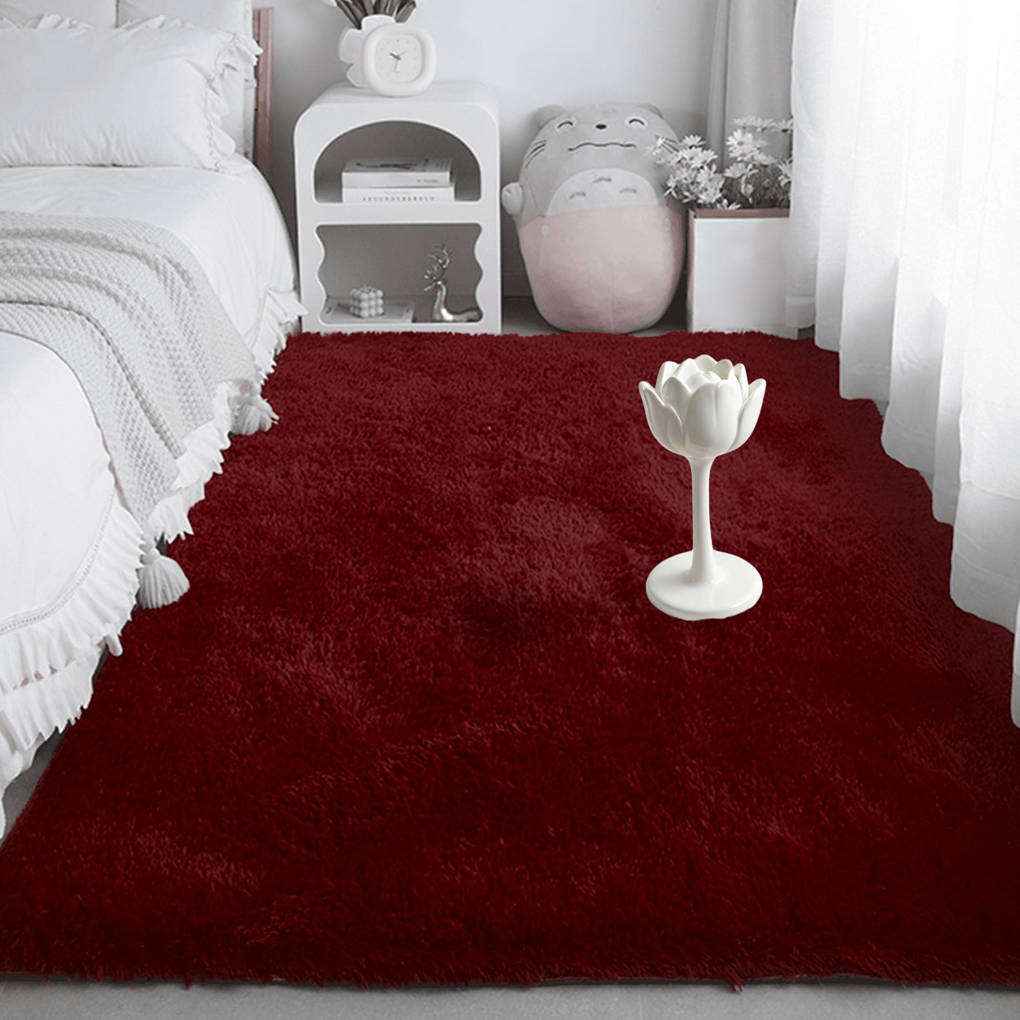 Grand tapis pour enfant chambre moelleux lavable 380x390