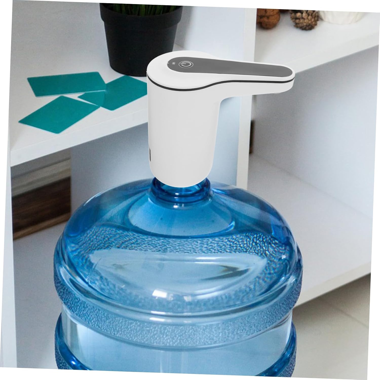 Hemobllo USB Electric Water Dispenser Pump Automatic Drinking Water Pump High Compatibility Design Durable Compact for Home Office Use