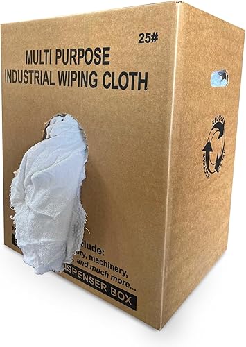 SupremePlus Trapos de toalla de rizo blanco reciclado compra toallas de limpieza de tela de toalla resistentes a granel, paños pequeños para limpiar