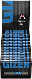 Gizeh Black Special - Zigarettenpapier mit Magnetverschluss, 20x 100 Blätter